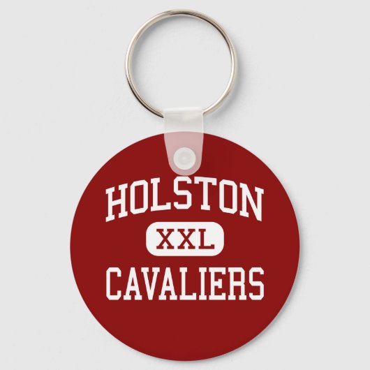 Holston - Cavaliers - High - Damascus Virginia Sleutelhanger (Voorkant)