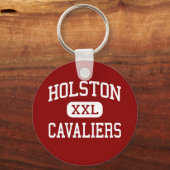 Holston - Cavaliers - High - Damascus Virginia Sleutelhanger (Voorkant)