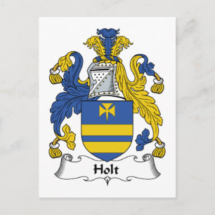 Holt Family Crest Briefkaart