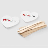 Holt Law handheld hartvormige ventilator Handwaaier (Niet-gemonteerd)