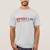 Holt Law Mannen T-shirt (Voorkant)