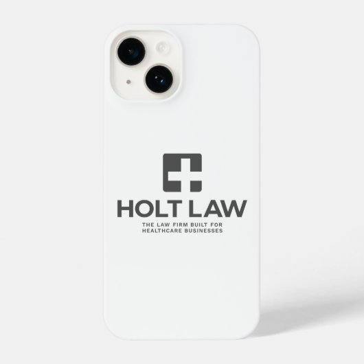 Holt Law telefoonhoesje (grijs) iPhone Hoesje (Achterkant)
