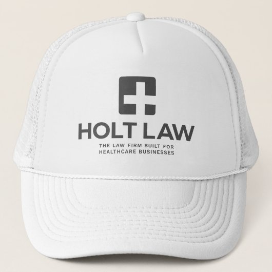 Holt Law Trucker Hats 2 (grijs) Pet (Voorkant)