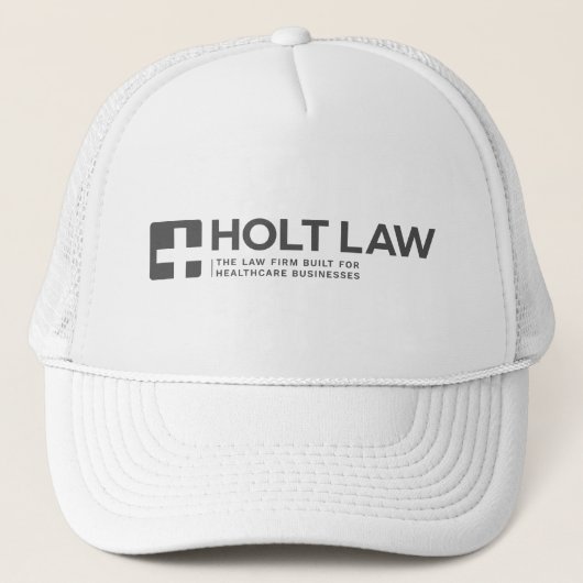 Holt Law Trucker Hats (Grijs) Pet (Voorkant)