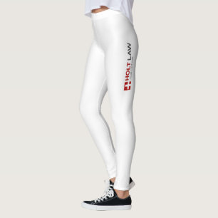 Holt Law White Leggings