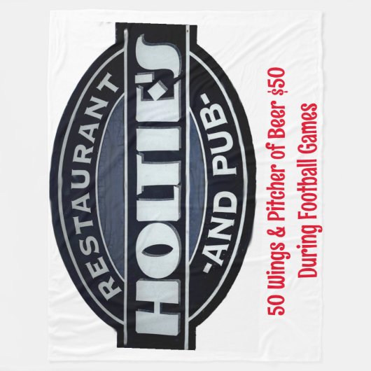 HOLTIES FLEECE DEKEN (Voorkant)