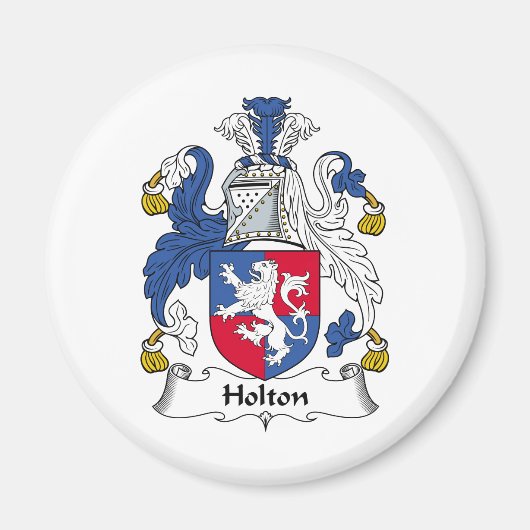 Holton Family Crest Magneet (Voorkant)