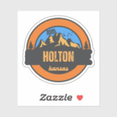 Holton, Kansas Sticker (Vel)