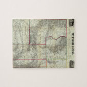 Holt's nieuwe kaart, Wyoming Legpuzzel (Horizontaal)