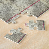 Holt's nieuwe kaart, Wyoming Legpuzzel (Zijkant)