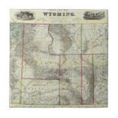 Holt's nieuwe kaart, Wyoming Tegeltje (Voorkant)