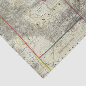 Holt's nieuwe kaart, Wyoming Tissuepapier (Detail)