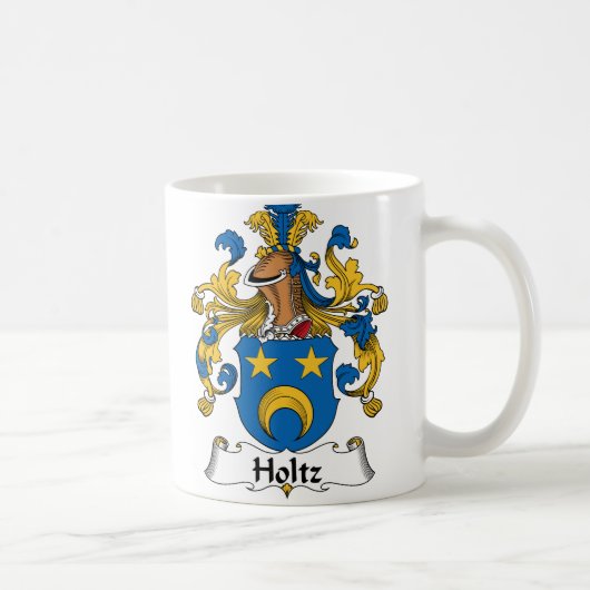 Holtz Family Crest Koffiemok (Rechts)
