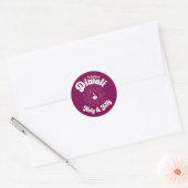 Holy And Jolly Diwali Ronde Sticker (Envelop)