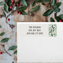 Holy and Joy 2 Retour-adreslabel