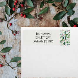 Holy and Joy 2 Retour-adreslabel Etiket