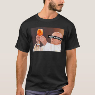 HOLY APEROLI X POPE DRIP X FRANCIS SPRITZ CLUB NIE T-SHIRT