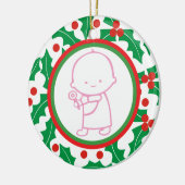 Holy Berry Baby’s eerste kerst Ornament (Links)