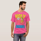 Holy Blockamole Funny Cute Volleyball Block Avocad T-shirt (Voorkant volledig)
