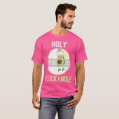 Holy Blockamole Grappige Volleybal Blok Avocado n T-shirt (Voorkant volledig)
