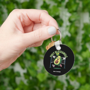 Holy Blockamole Schattige Grappig Volleybal Avocad Sleutelhanger