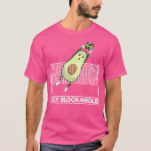 Holy Blockamole Volleybal Speler T-shirt (Voorkant)
