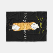 Holy Cannoli Funny Quote Italian American Gift Sic Fleece Deken (Voorkant (Horizontaal))