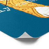 Holy Cannoli Funny Quote Italian American Gift Sic Poster (Hoek)