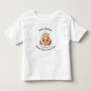 Holy Cannoli Nonna zegt dat ik een schattig T-shir Kinder Shirts