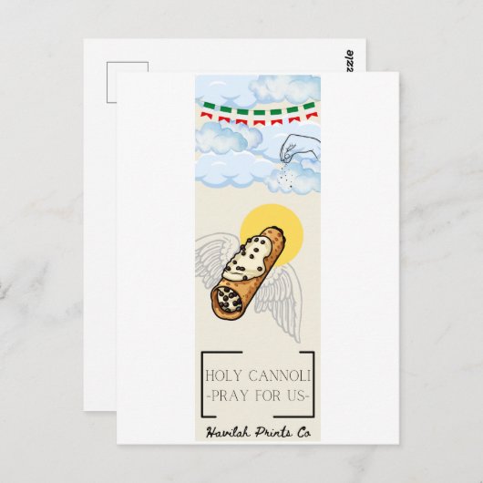 Holy Cannoli Post Kaart (Voorkant / Achterkant)