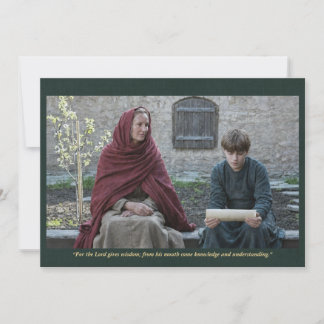 Holy Card | Saint Ludmila with Wenceslaus Kaart