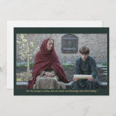 Holy Card | Saint Ludmila with Wenceslaus Kaart (Voorkant / Achterkant)