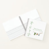 Holy Carp, it's a Baby Shower Guest Book Notitieboek (Binnen)