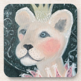 Holy Cat Animal beroemd gemaakt door Ieva Rudzite Bier Onderzetter