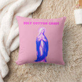 Holy Cotton Candy Vierge Marie Rose et Bleue Kussen (Deken)