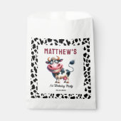 Holy Cow! 1st Birthday | Animal First Birthday  Bedankzakje (Voorkant)