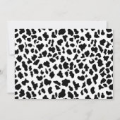 Holy Cow! 1st Birthday | Animal First Birthday Kaart (Achterkant)