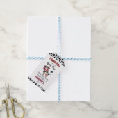 Holy Cow! 1st Birthday | Farm Animal Party Cadeaulabel (Met Touw)