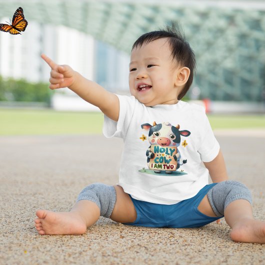 Holy Cow, I'm Two! Kinder Shirts