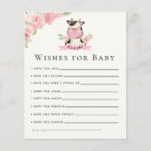 Holy Cow It's a Girl Cute Cow Baby shower (Voorkant)