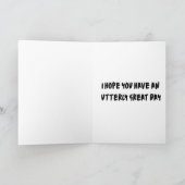 Holy Cow! It's Your Birthday Card Kaart (Binnen)