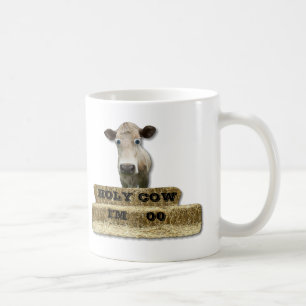 "HOLY COW!-Je voegt leeftijd of iets anders-Mok to Koffiemok