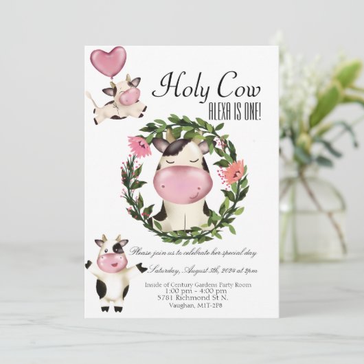 Holy Cow! Kaart (Staand voorkant)