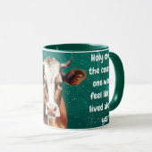 holy Cow Mug Farm Animal Design  Mok (Voorkant rechts)