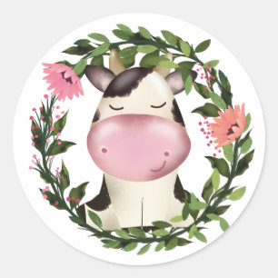Holy Cow! Ronde Sticker