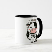  Holy Cow Zen Mug – Cute Moo with Halo Mok (Voorkant rechts)
