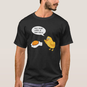 Holy crap Larry is dat jij grappige kippepun bent T-shirt