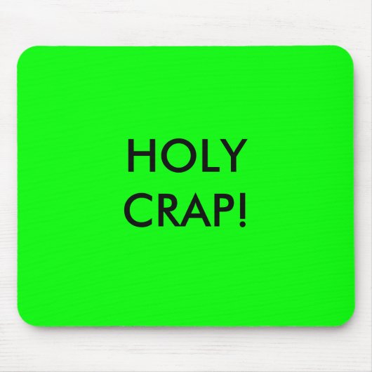 HOLY CRAP! MUISMAT (Voorkant)