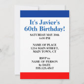 Holy Crepe Iemand Die 60 60ste Verjaardag Nodig Wo Kaart (Achterkant)