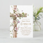 Holy Cross First Holy Communion Kaart (Staand voorkant)